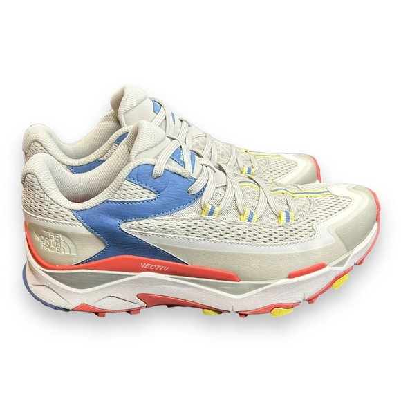 The North Face Womens Vectiv Taraval Beige Tan Running Shoes Size 8.5 NF0A52Q2 - Picture 4 of 8